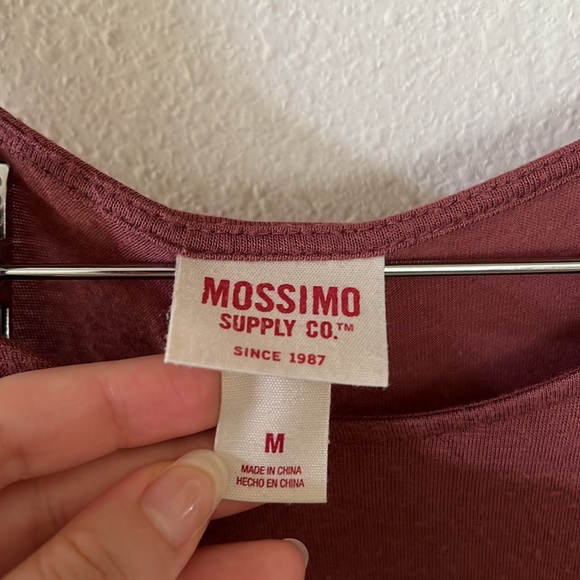 Women's Sleeveless Ruffle Hem Top - Mauve - Picture 5 of 10